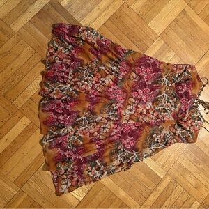 FreeStyle Floral Bohemian Dress 2X